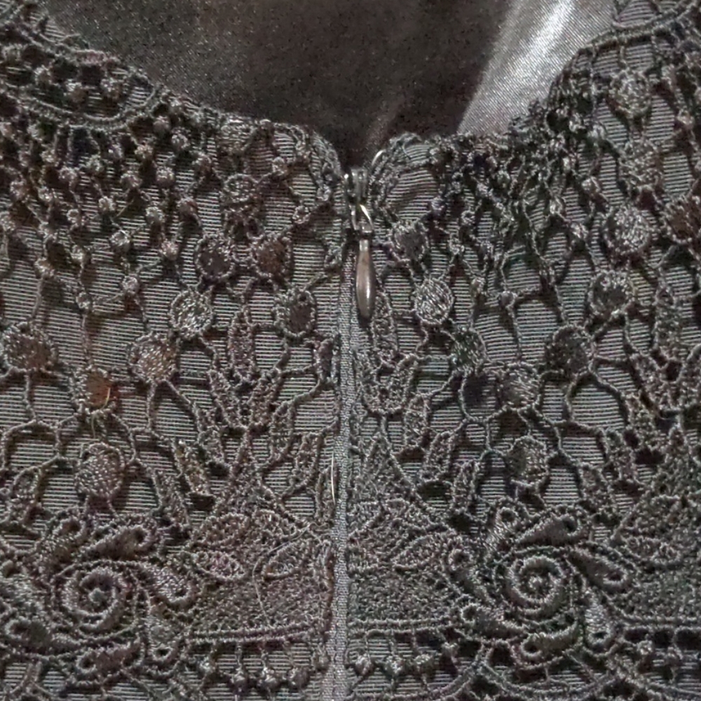 BHWM - Black Lace Pocket Dress - Picture 10 of 13